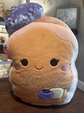 ✨Live Show Listing✨ Blueberry Toast Plush Pillow